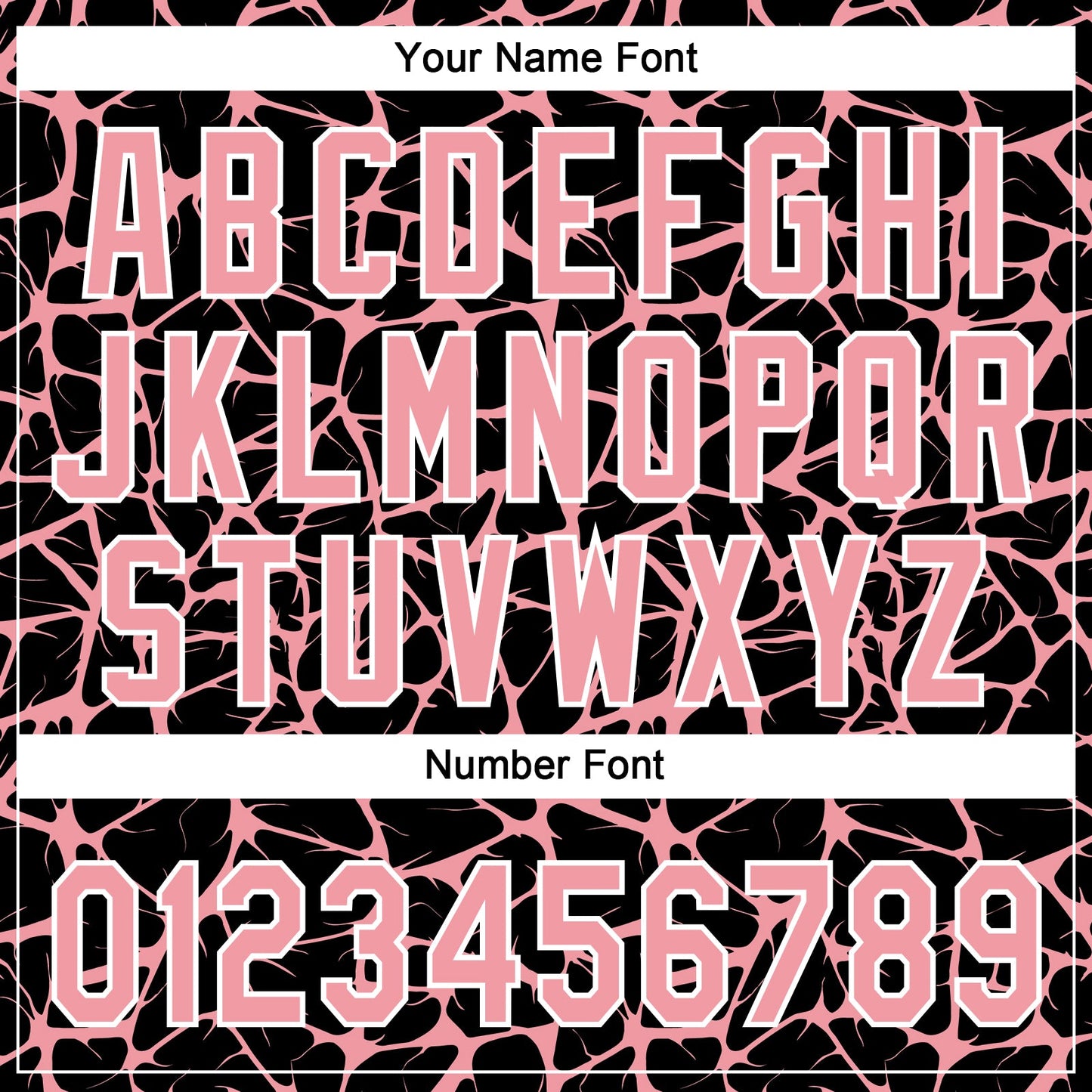 Custom Black Medium Pink-White Abstract Network Crackle Two-Button Unisex Softball Jersey