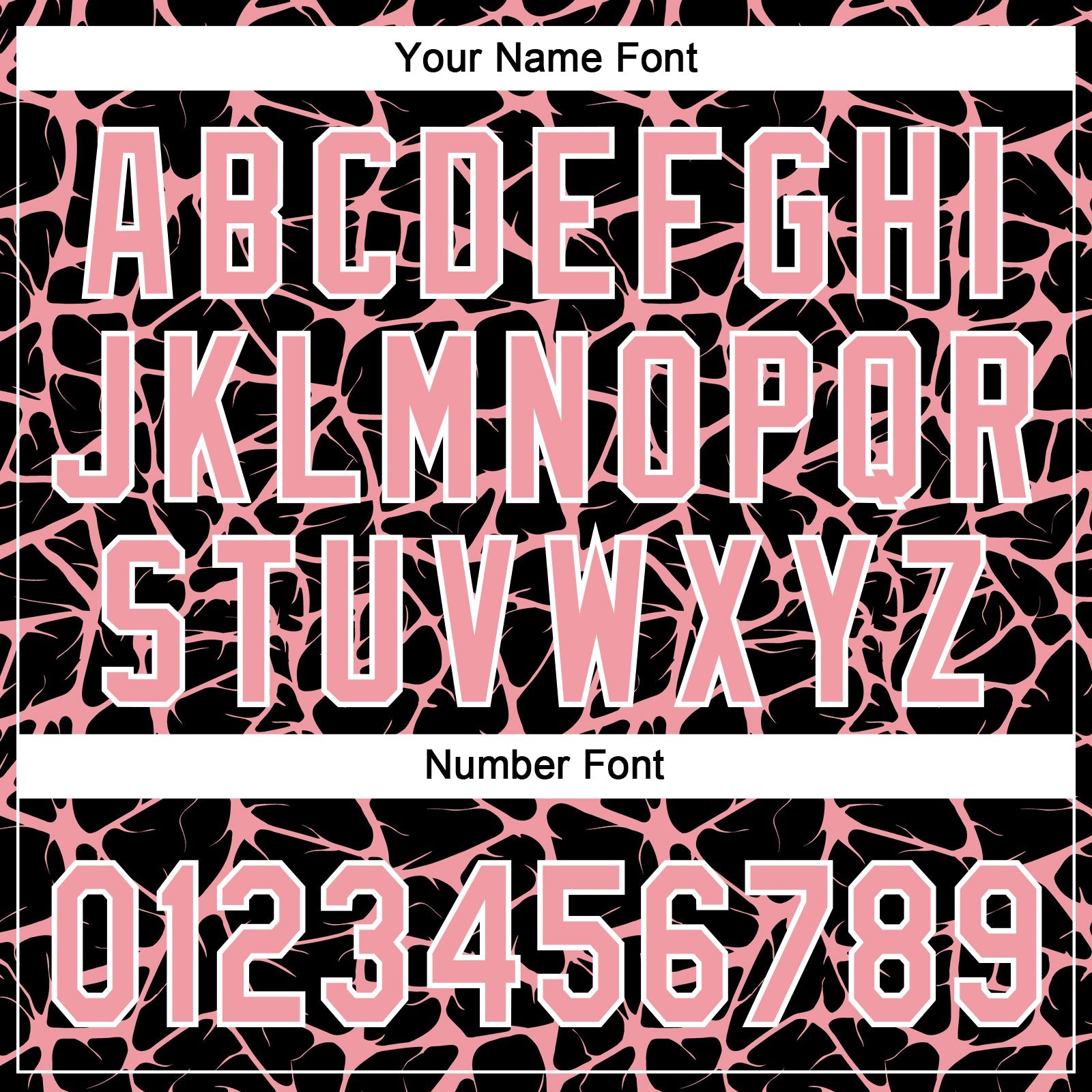 Custom Black Medium Pink-White Abstract Network Crackle Two-Button Unisex Softball Jersey