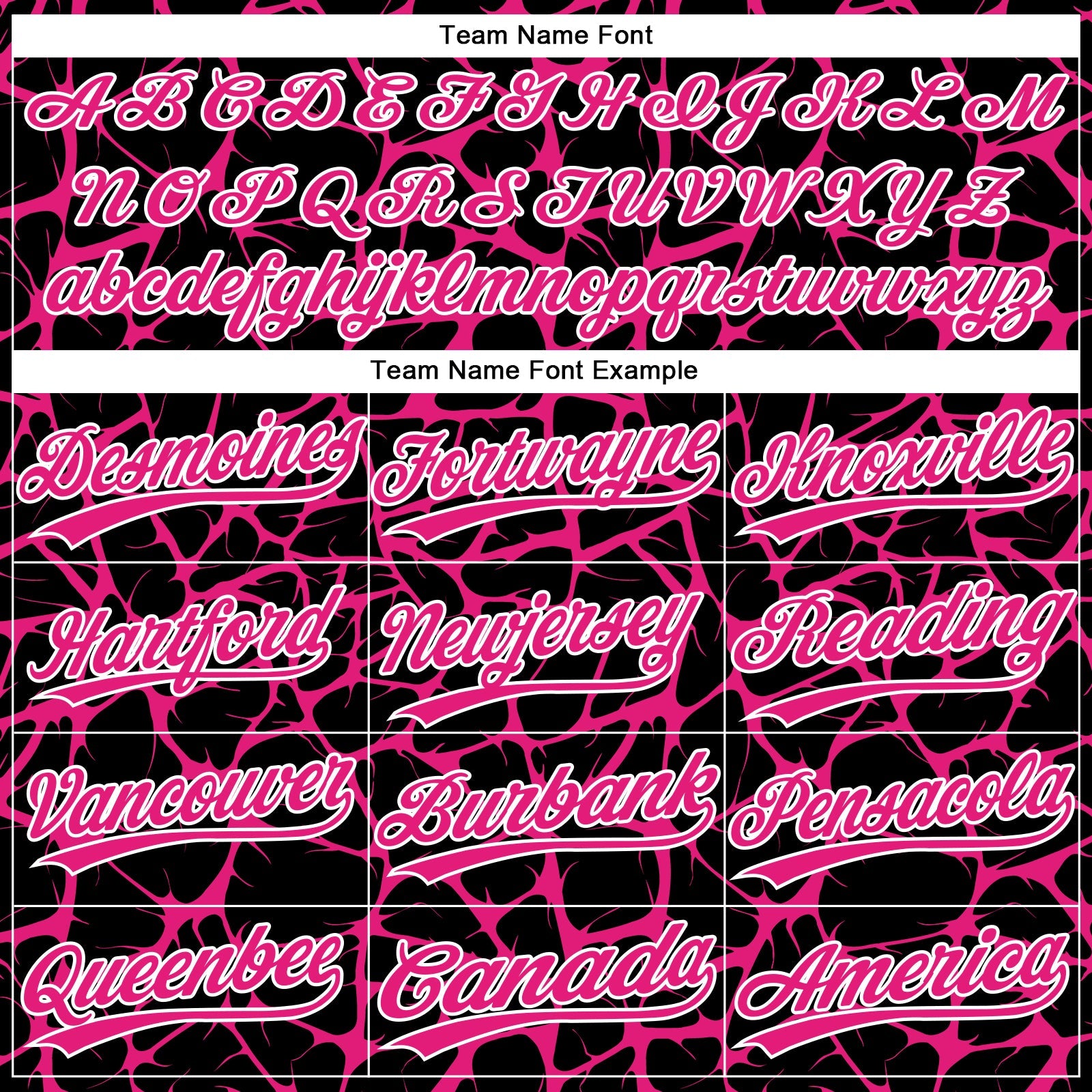 Custom Black Hot Pink-White Abstract Network Crackle Two-Button Unisex Softball Jersey