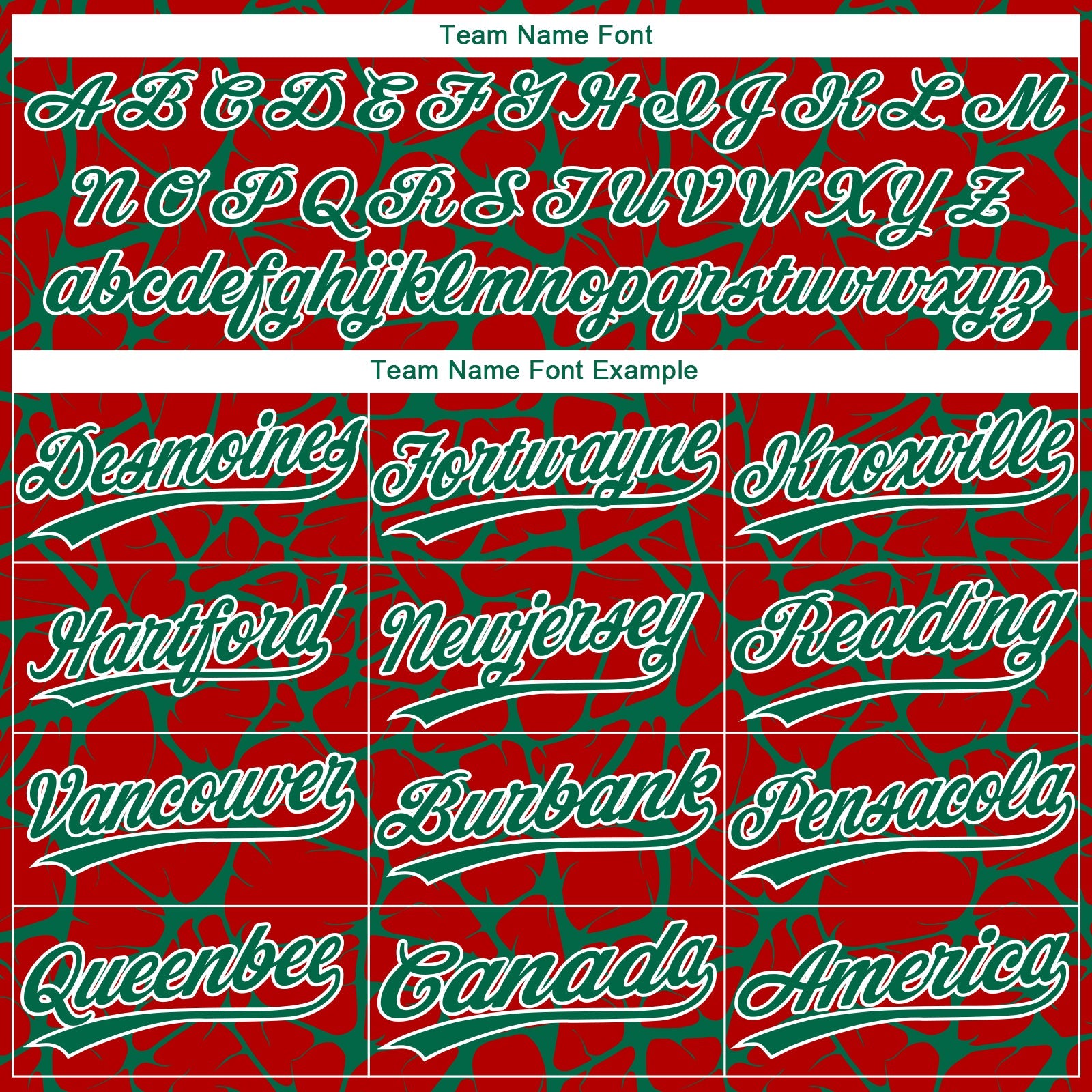 Custom Red Kelly Green-White Abstract Network Crackle Two-Button Unisex Softball Jersey