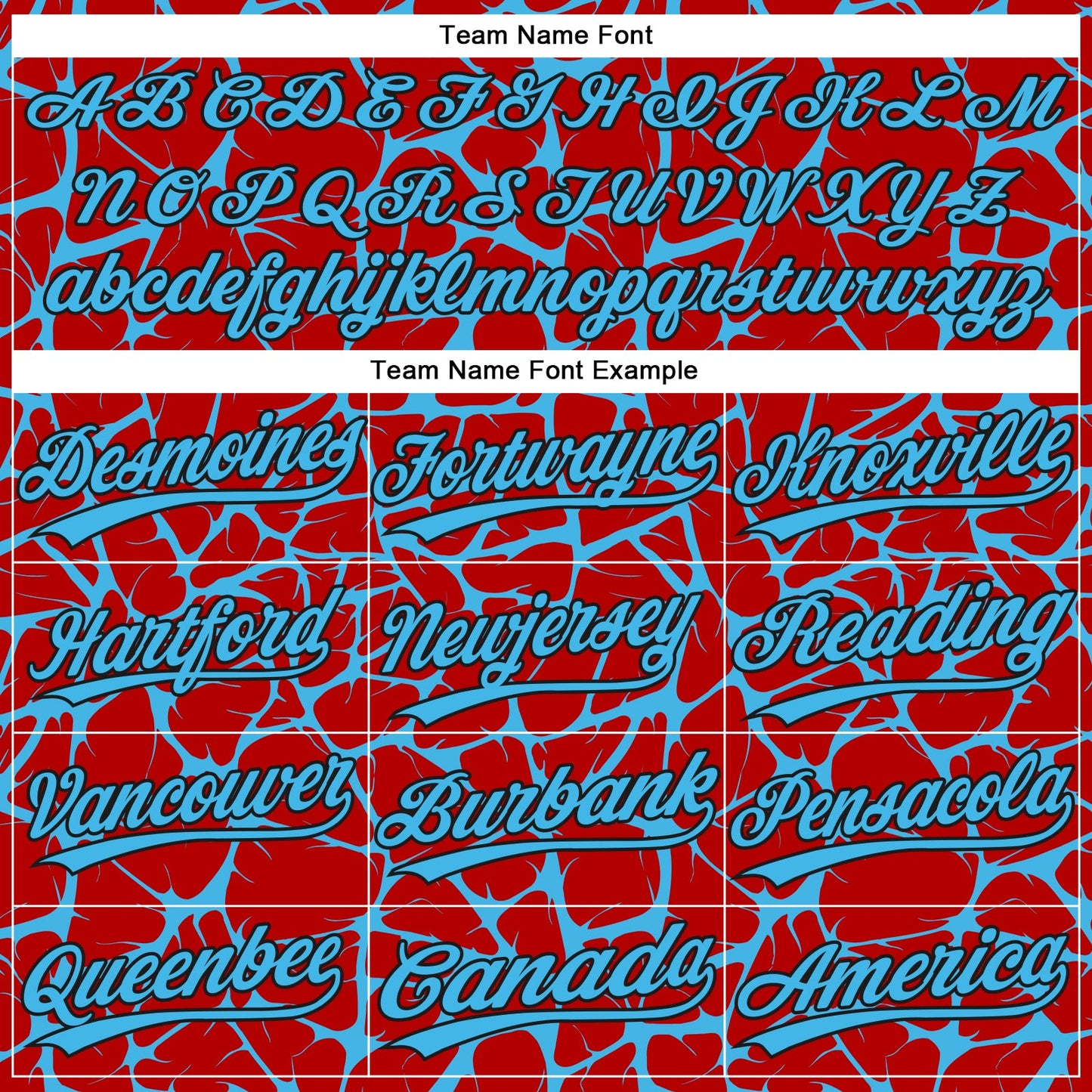 Custom Red Sky Blue-Black Abstract Network Crackle Two-Button Unisex Softball Jersey