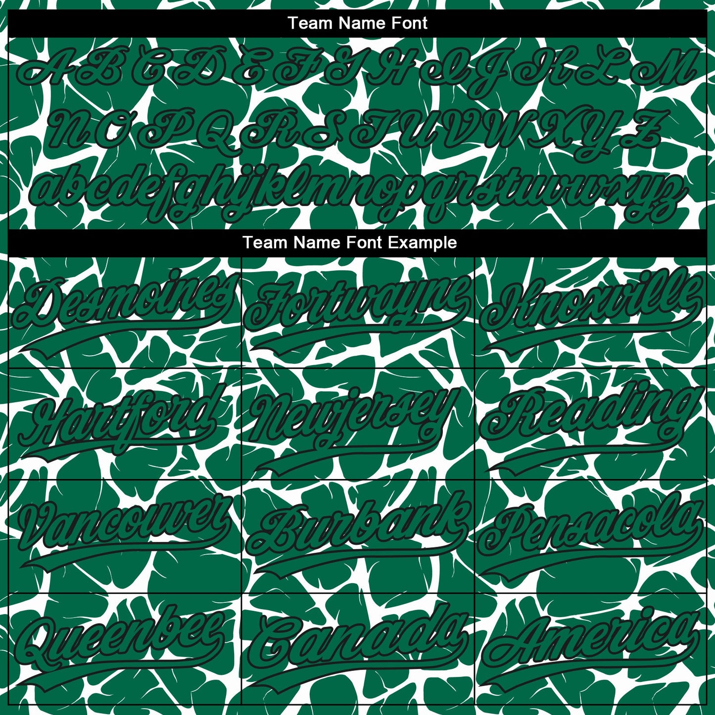 Custom Kelly Green Black-White Abstract Network Crackle Two-Button Unisex Softball Jersey