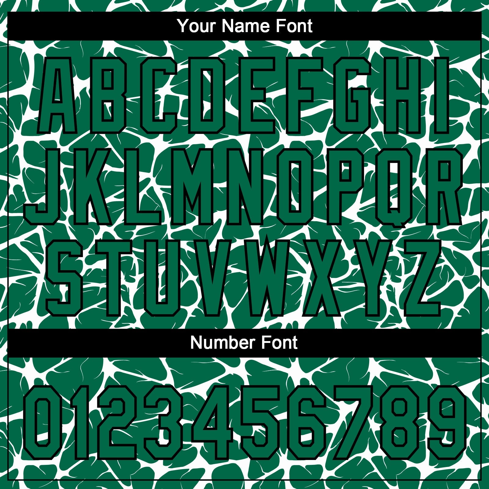 Custom Kelly Green Black-White Abstract Network Crackle Two-Button Unisex Softball Jersey