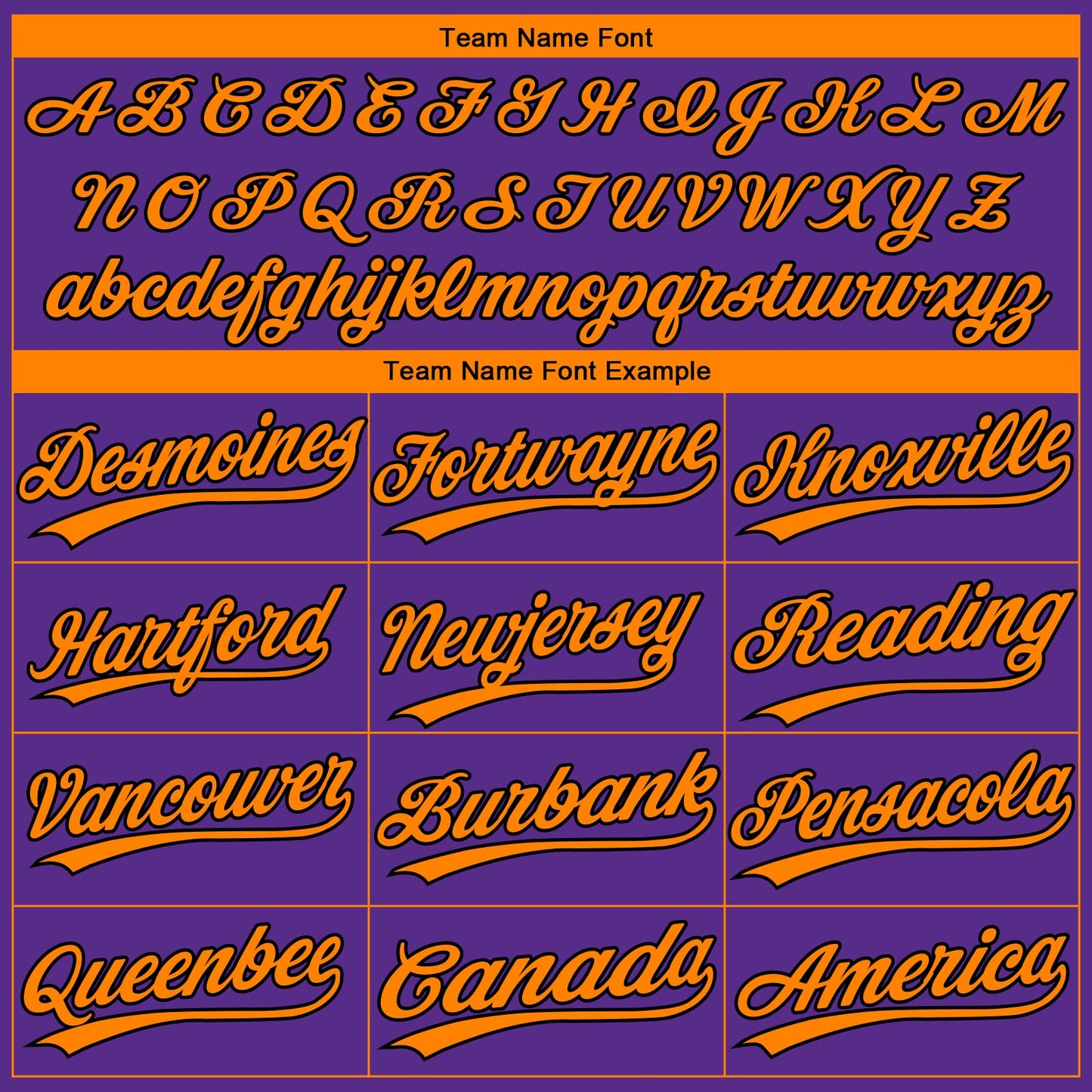 Custom Purple Bay Orange-Black Phoenix City Edition Gradient Two-Button Unisex Softball Jersey