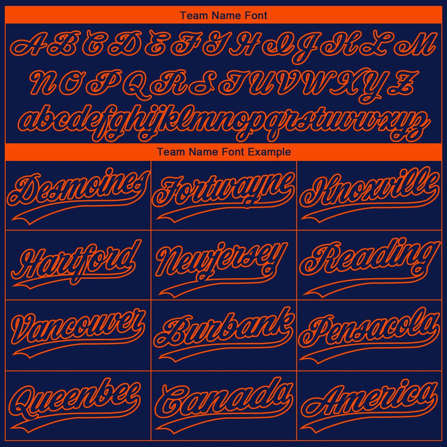 Custom Navy Orange Houston City Edition Gradient Two-Button Unisex Softball Jersey