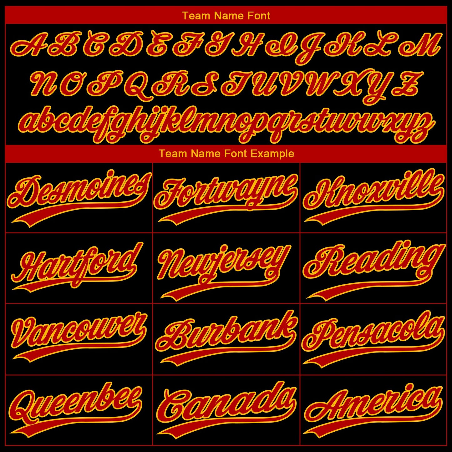 Custom Black Red-Gold Atlanta City Edition Gradient Two-Button Unisex Softball Jersey