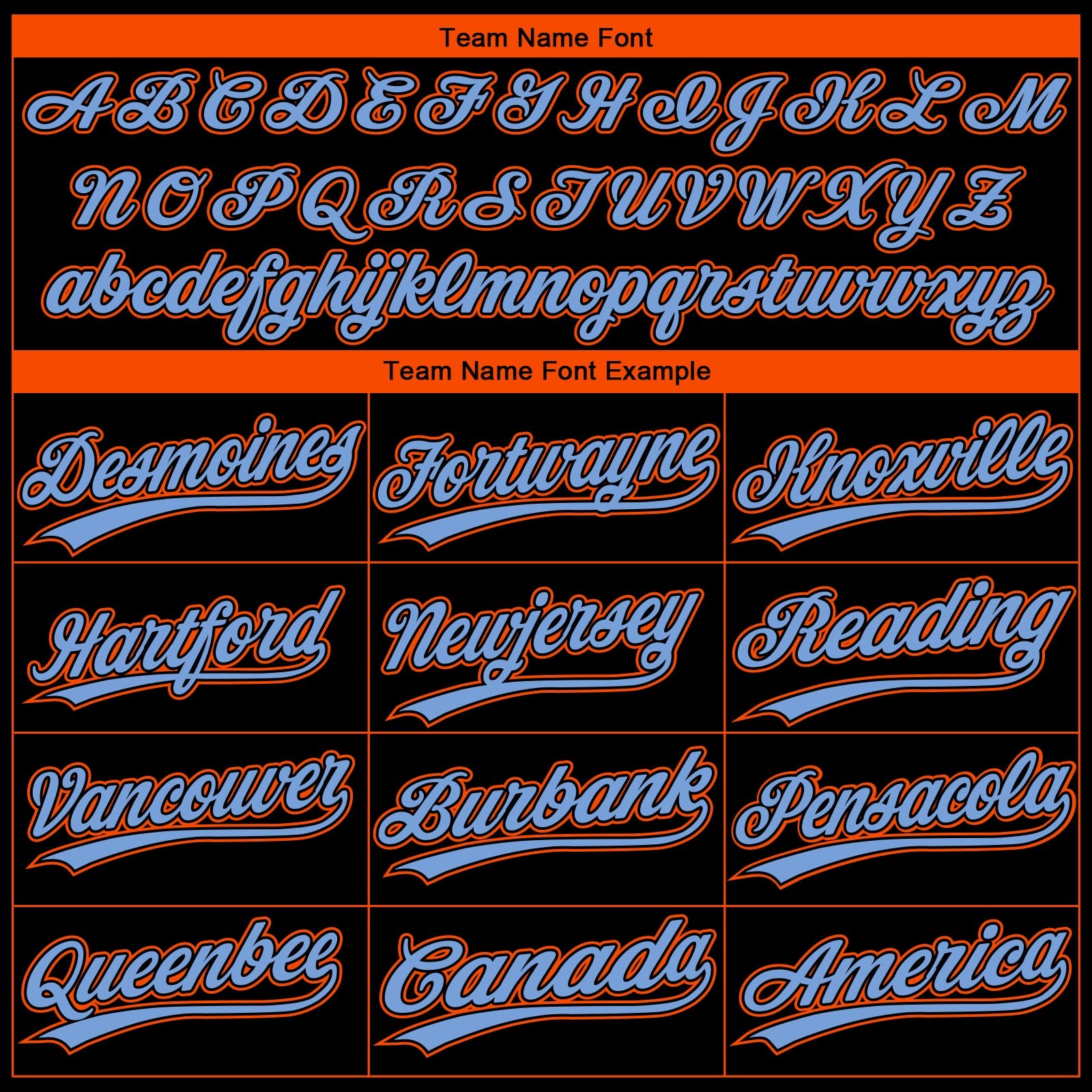 Custom Black Powder Blue-Orange Miami City Edition Gradient Two-Button Unisex Softball Jersey