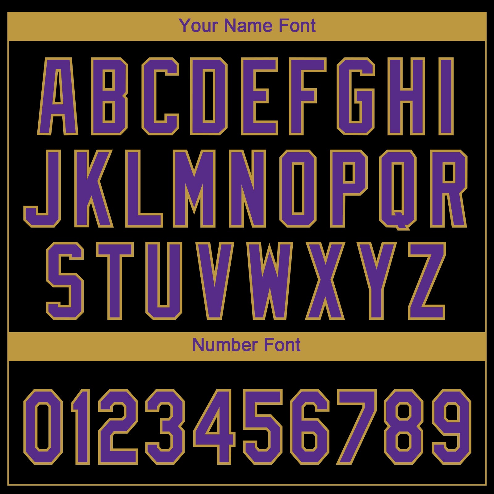 Custom Black Purple-Old Gold Baltimore City Edition Gradient Two-Button Unisex Softball Jersey