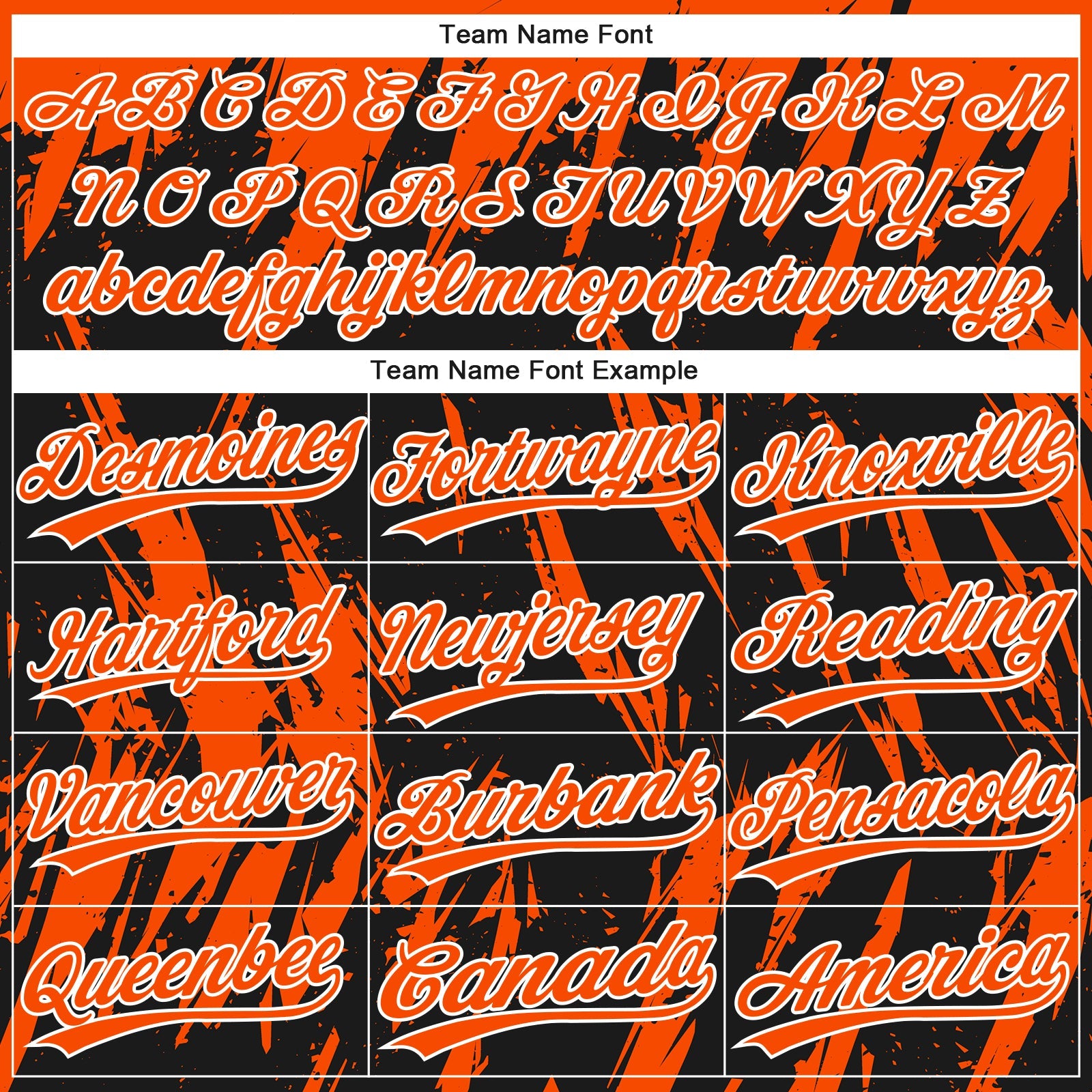 Custom Black Orange-White Splatter Torn Sharp Brush Stroke Two-Button Unisex Softball Jersey
