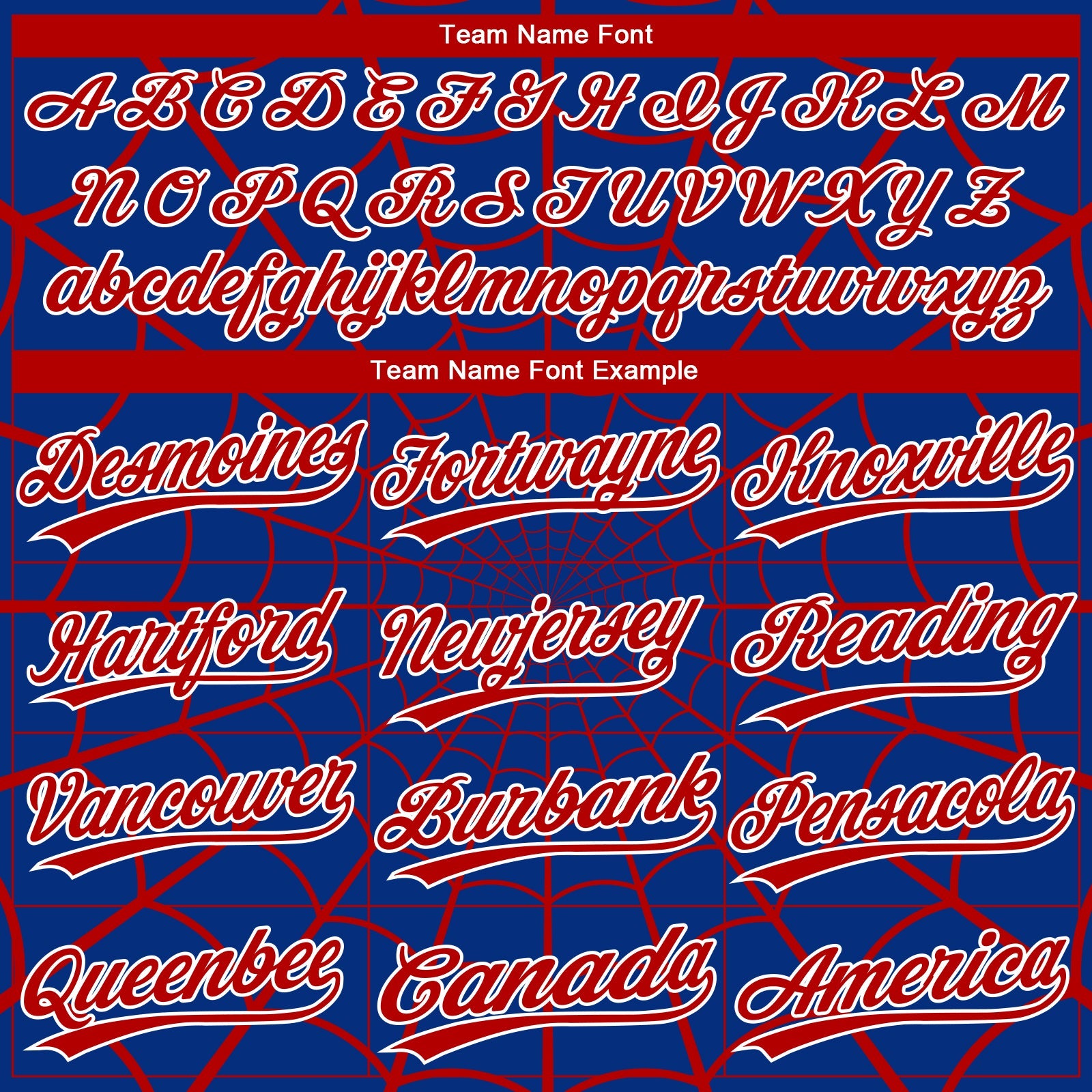 Custom Royal Red-White Spider Web 3D Pattern Design Two-Button Unisex Softball Jersey