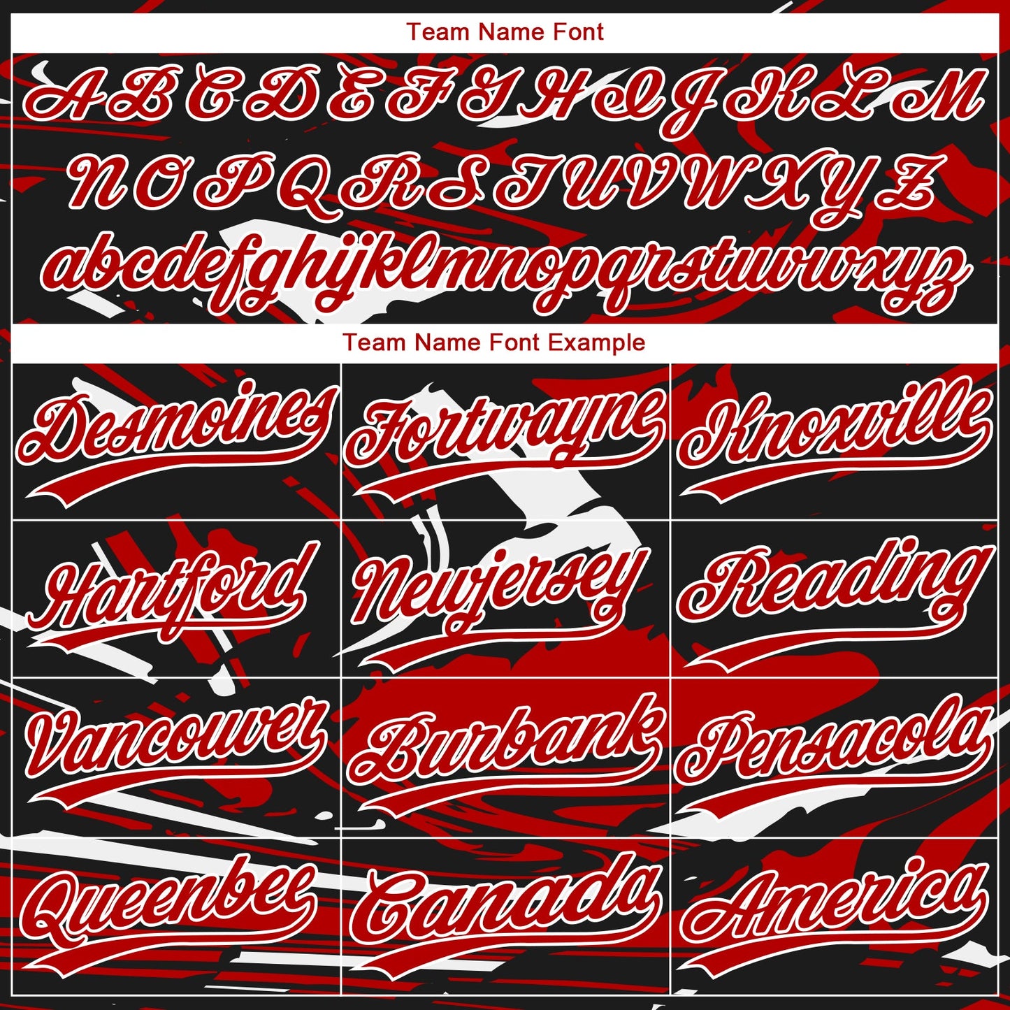 Custom Black Red-White Raglan Sleeves Abstract Fluid Marble Two-Button Unisex Softball Jersey