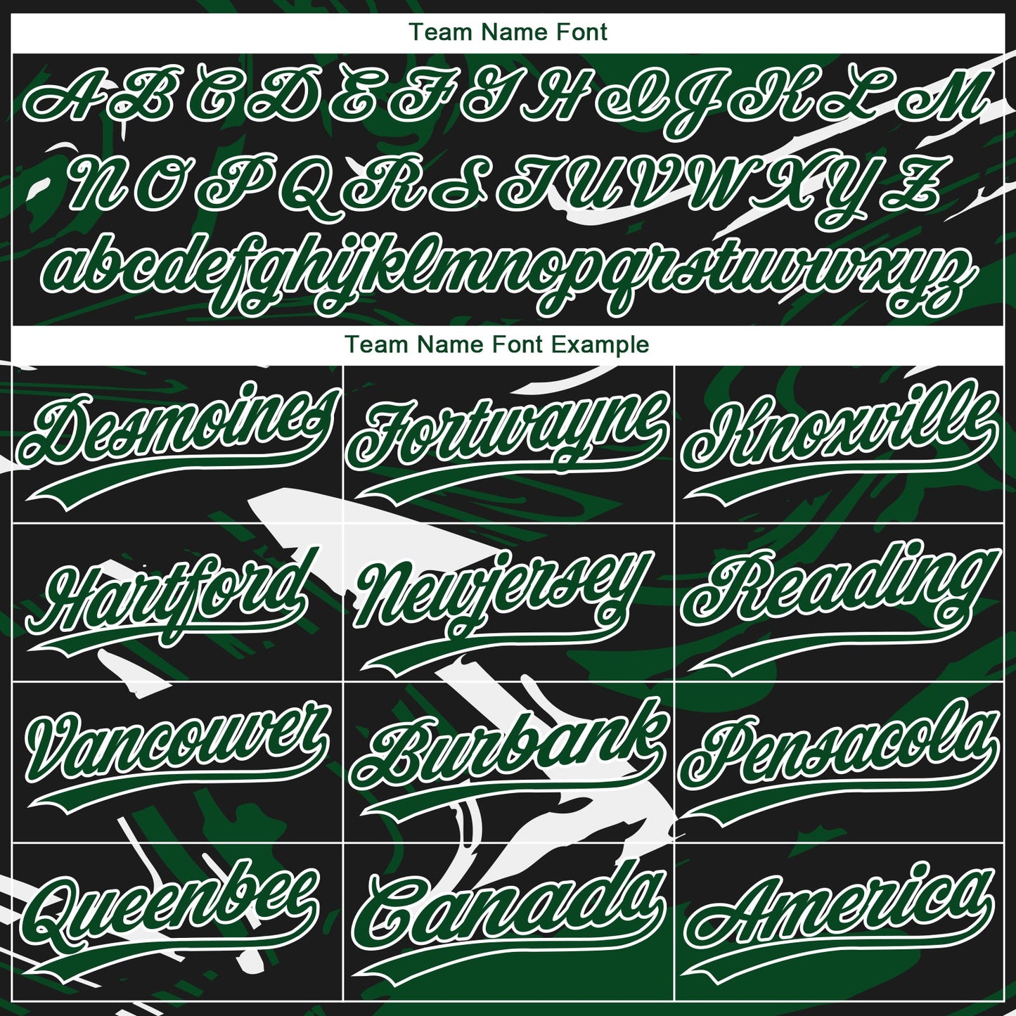 Custom Black Green-White Raglan Sleeves Abstract Fluid Marble Two-Button Unisex Softball Jersey