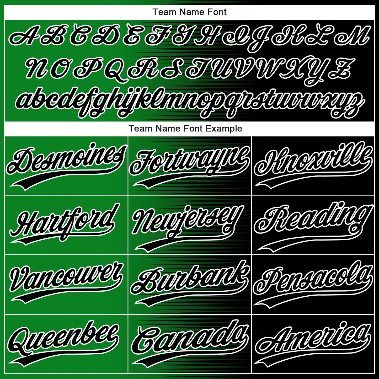 Custom Black Grass Green-White Gradient Horizontal Stripe Two-Button Unisex Softball Jersey