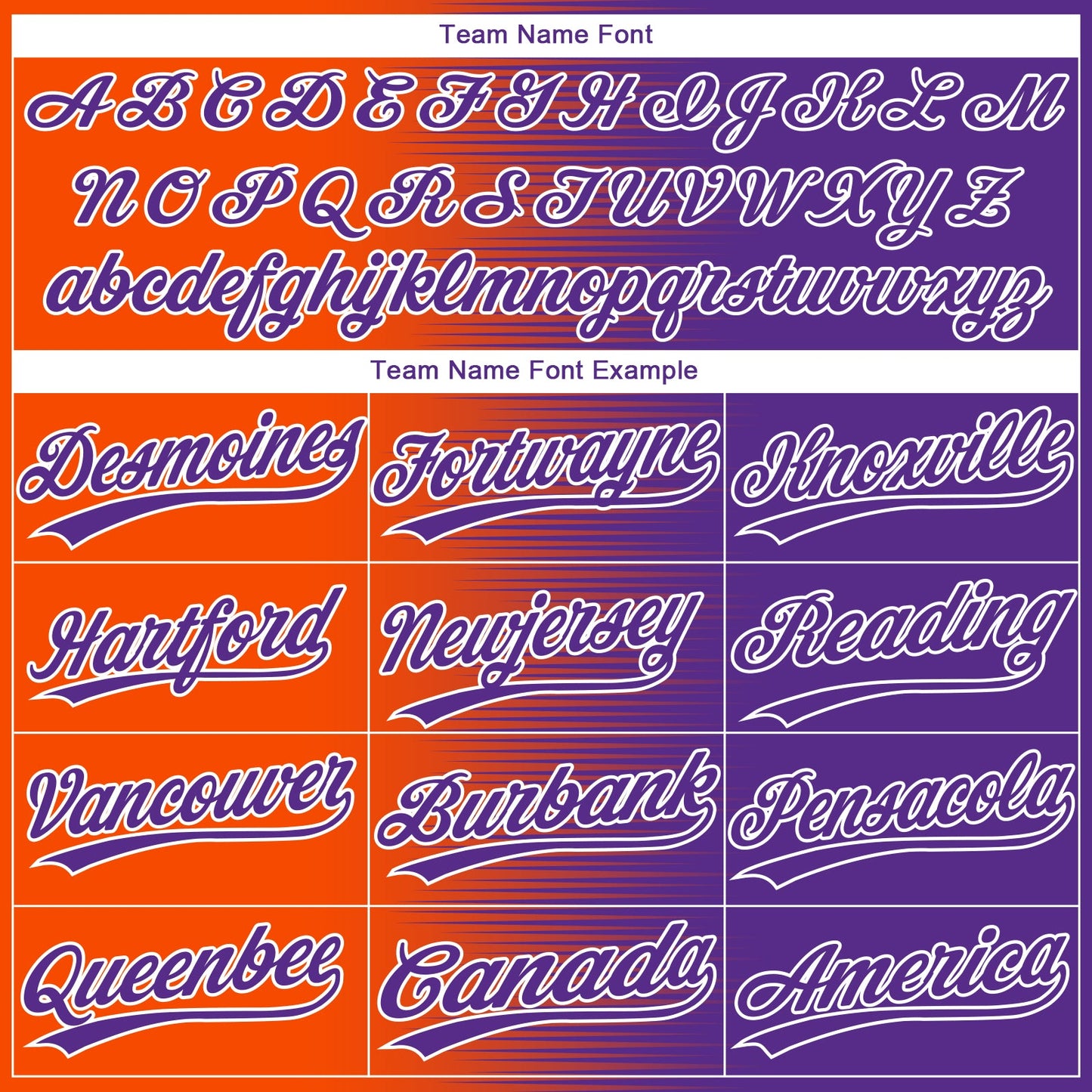 Custom Orange Purple-White Gradient Horizontal Stripe Two-Button Unisex Softball Jersey