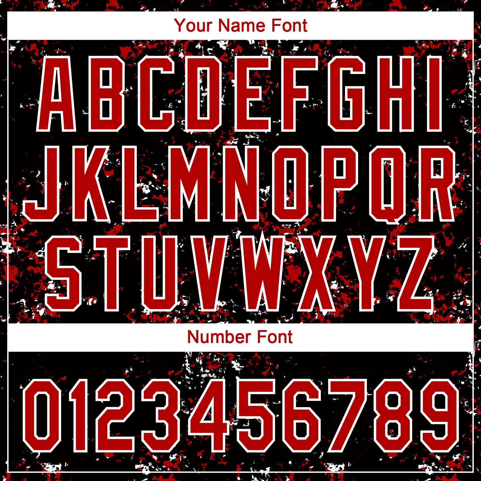 Custom Black Red-White Abstract Shattered Paint Splatter Two-Button Unisex Softball Jersey