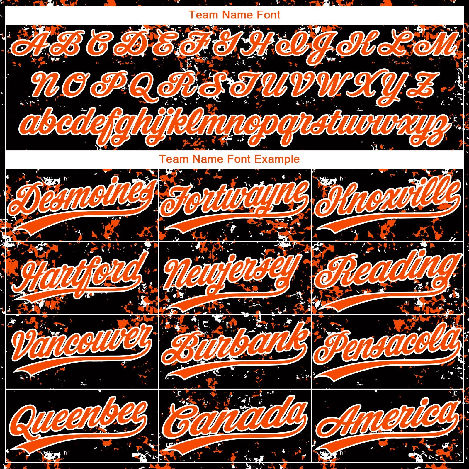 Custom Black Orange-White Abstract Shattered Paint Splatter Two-Button Unisex Softball Jersey