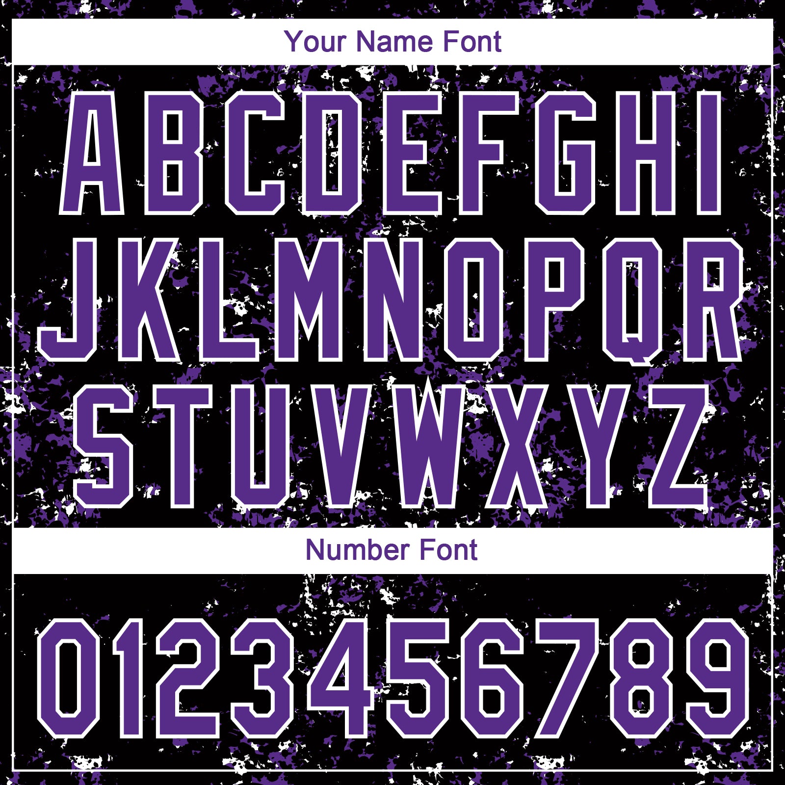 Custom Black Purple-White Abstract Shattered Paint Splatter Two-Button Unisex Softball Jersey