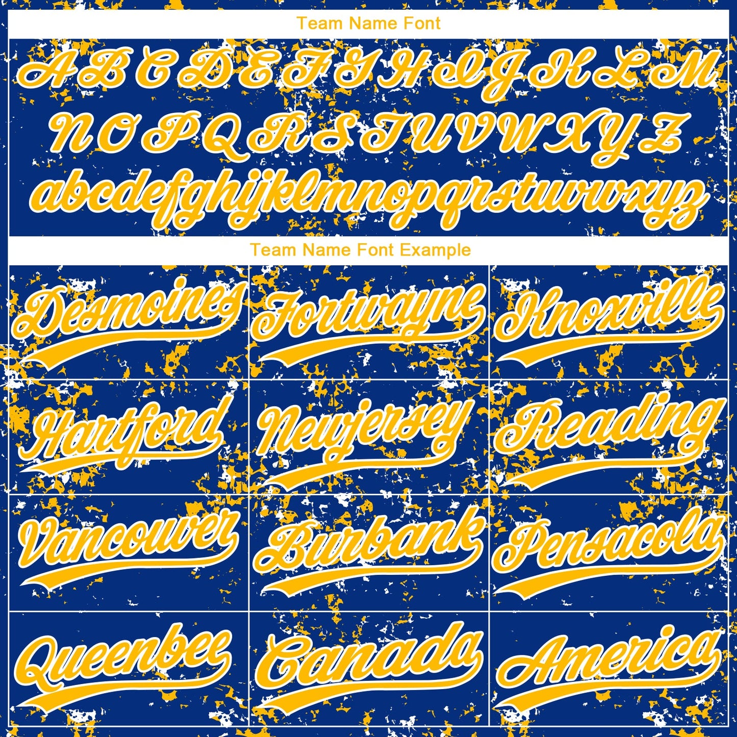 Custom Royal Gold-White Abstract Shattered Paint Splatter Two-Button Unisex Softball Jersey