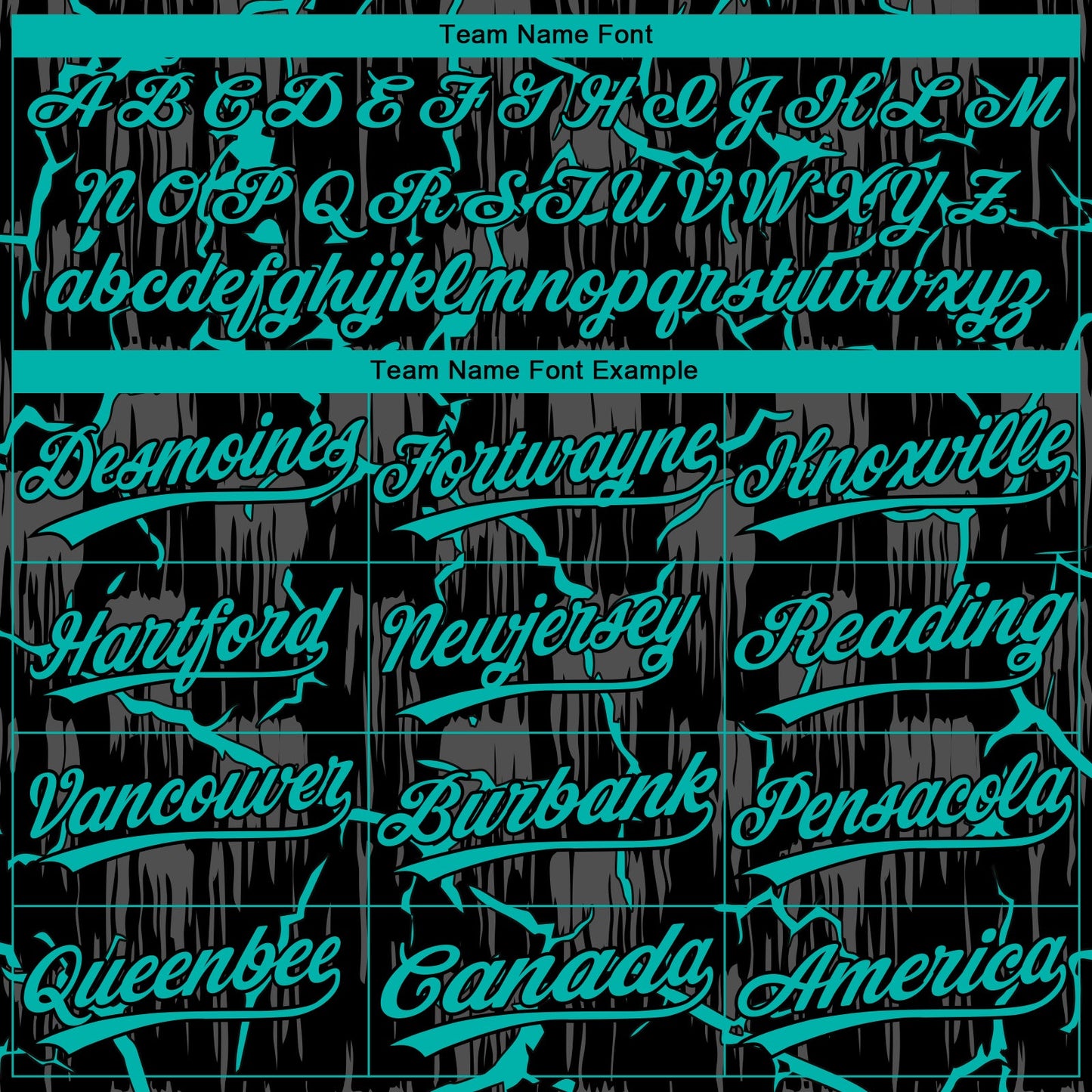 Custom Black Aqua-Gray Raglan Sleeves Neon Lightning Crackle Two-Button Unisex Softball Jersey