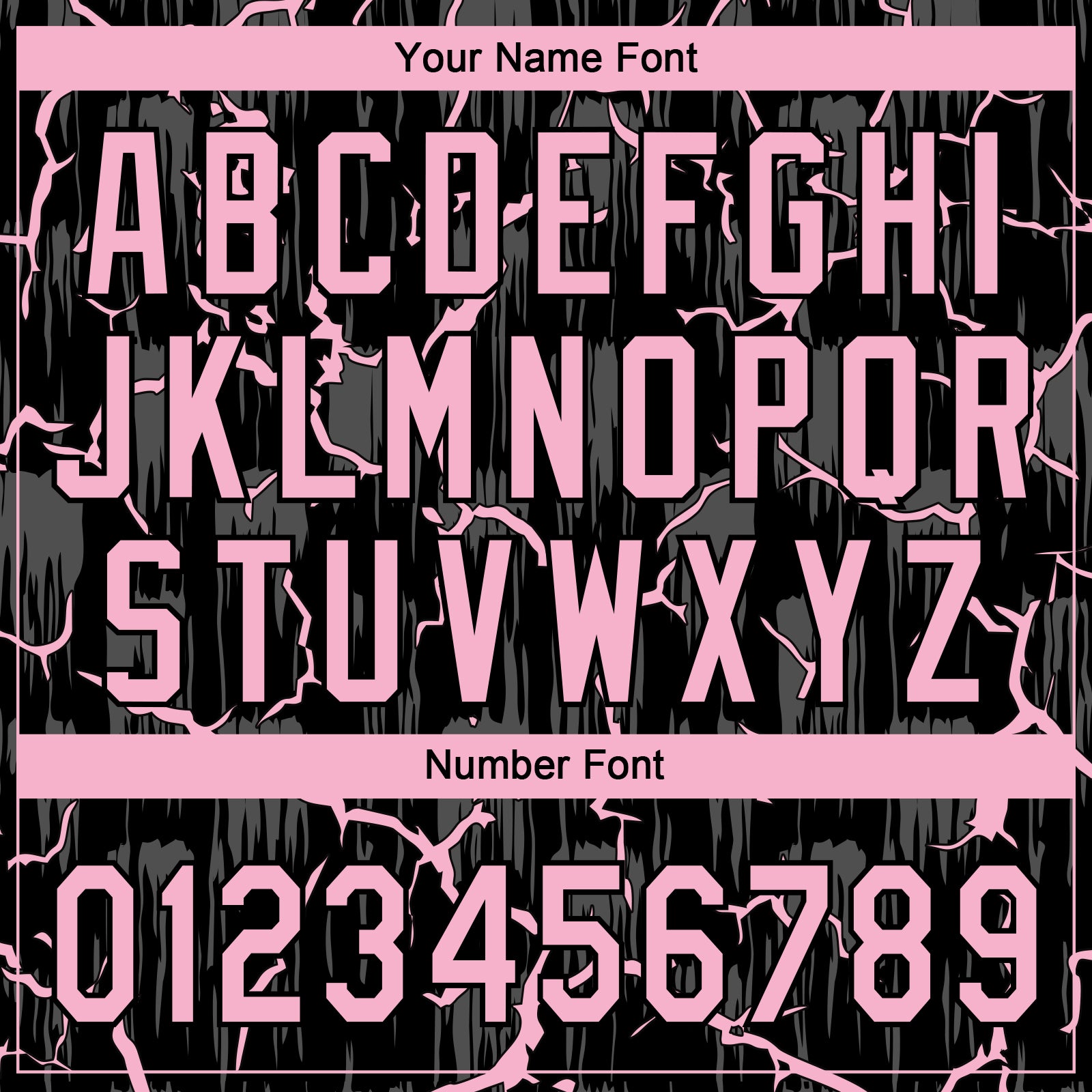 Custom Black Light Pink-Gray Raglan Sleeves Neon Lightning Crackle Two-Button Unisex Softball Jersey
