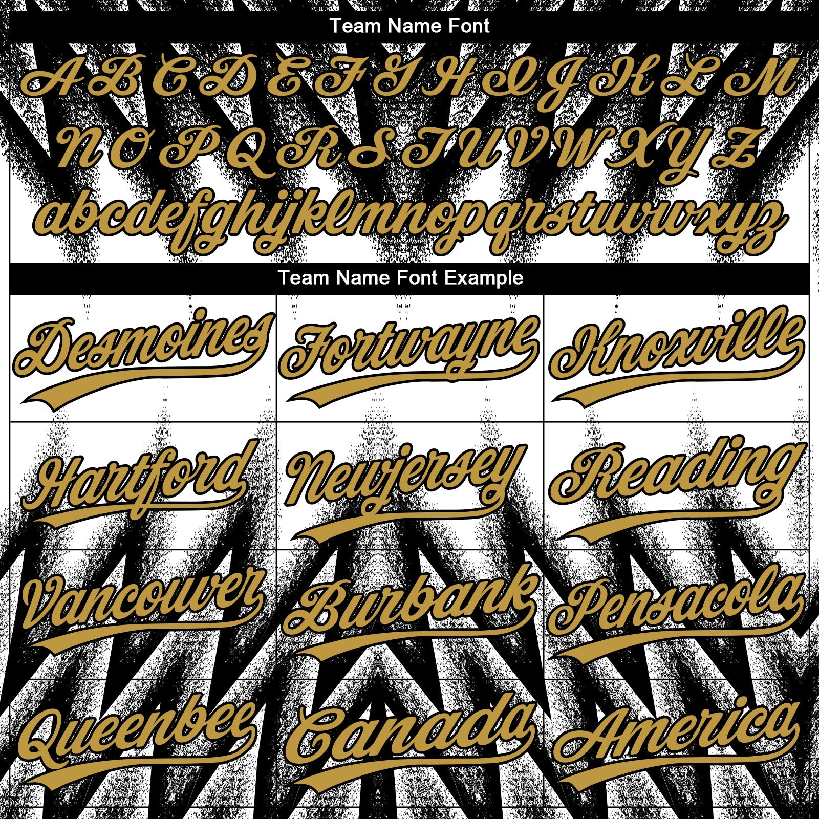 Custom Black Old Gold-White Raglan Sleeves Abstract Geometric Chevron Zigzag Two-Button Unisex Softball Jersey