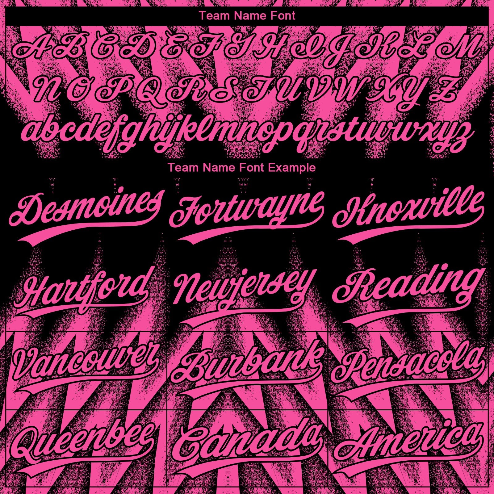 Custom Black-Pink Raglan Sleeves Abstract Geometric Chevron Zigzag Two-Button Unisex Softball Jersey