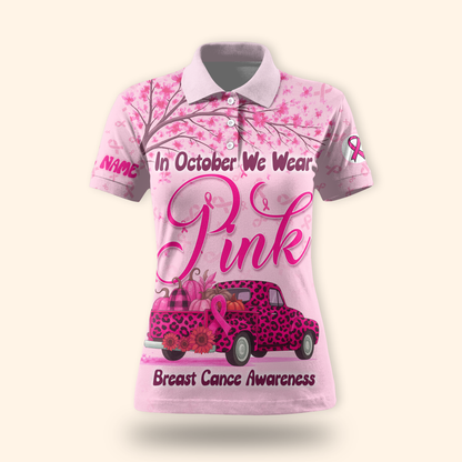 "In October We Wear Pink" Custom shirt