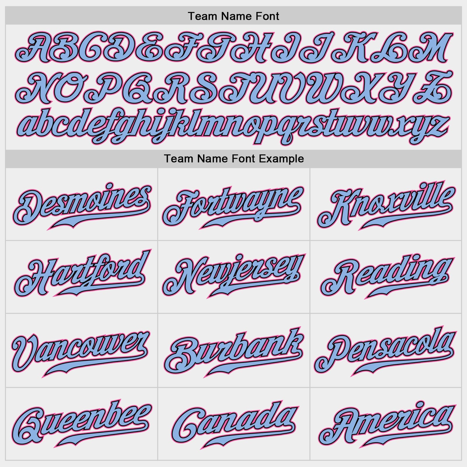 Custom White Light Blue Black-Pink Authentic Baseball Jersey
