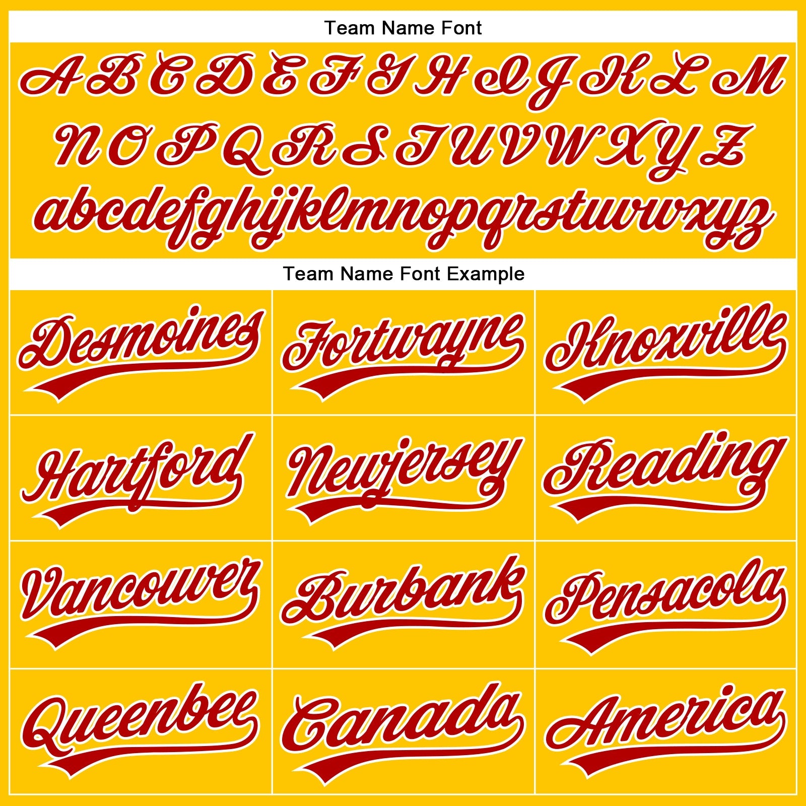 Custom Yellow Black Pinstripe Red-White Authentic Baseball Jersey
