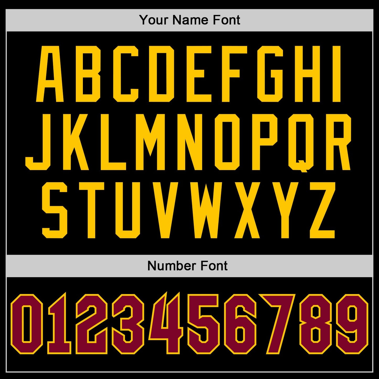 Custom Black Maroon-Gold Performance T-Shirt
