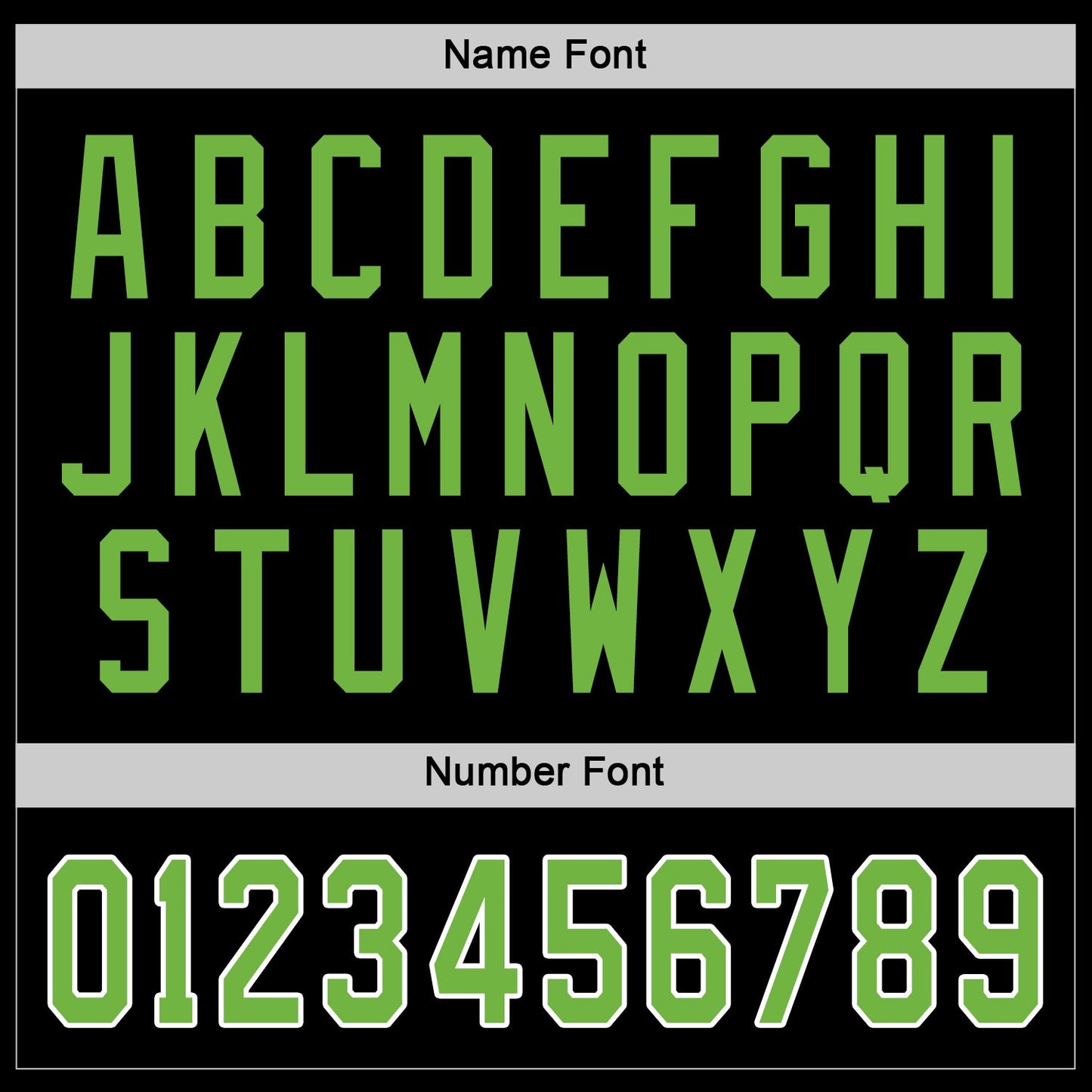 Custom Black Neon Green-White Hockey Jersey