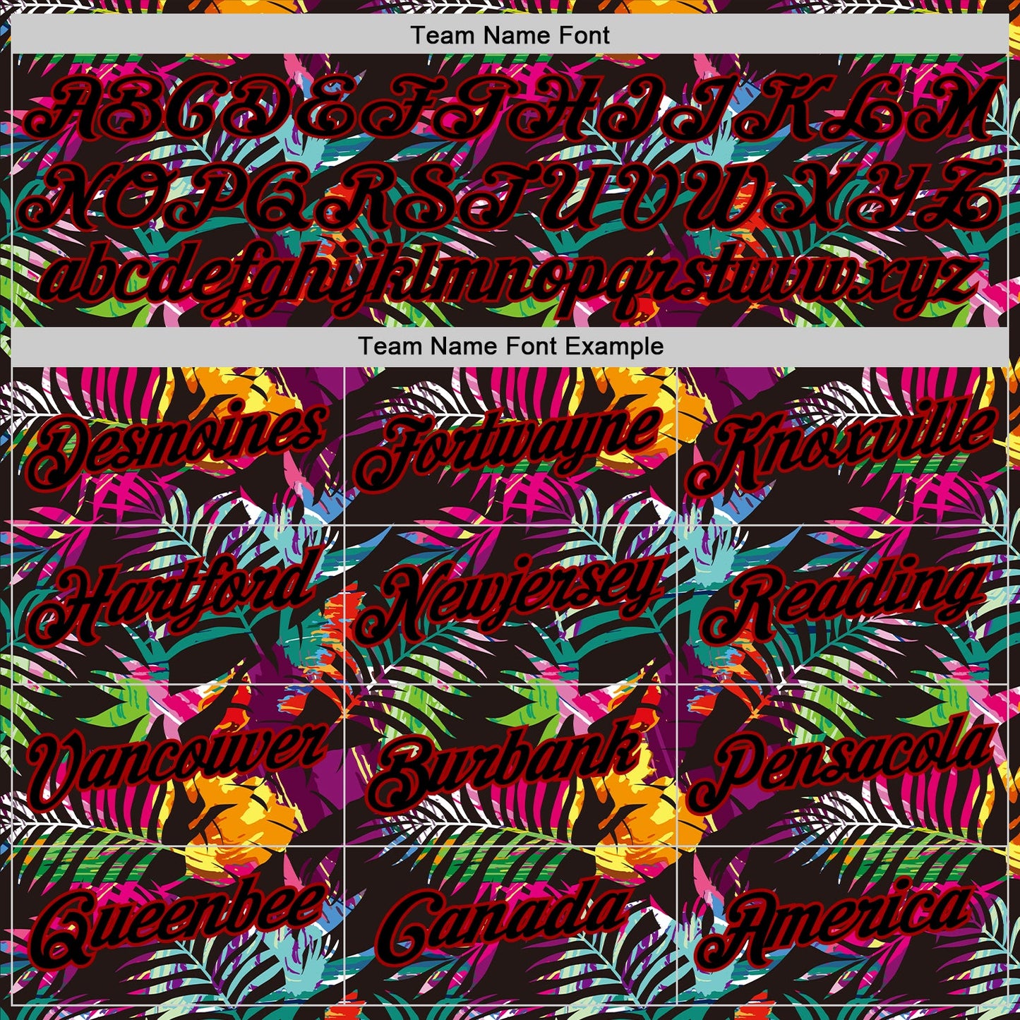 Custom Black Black-Red 3D Pattern Tropical Hawaii Palm Leaves Authentic Basketball Jersey