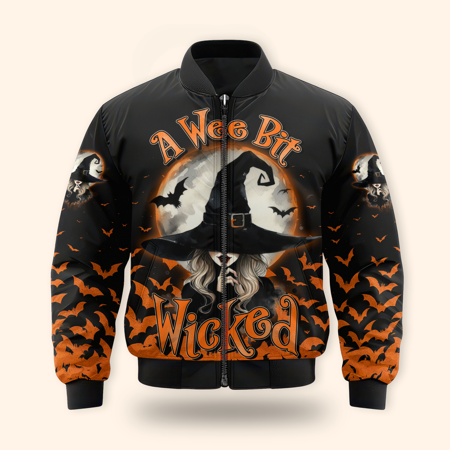 "A Wee Bit Wicked" Halloween Witch 3D Shirt