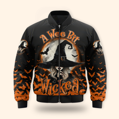 "A Wee Bit Wicked" Halloween Witch 3D Shirt