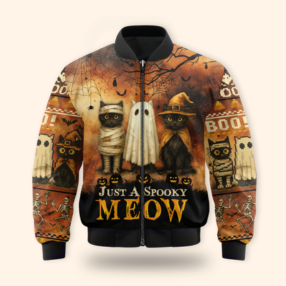 "Just a Spooky Meow" Cat Trio Shirt