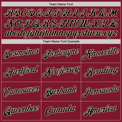 Custom Stitched Burgundy Black-Cream Sports Pullover Sweatshirt Hoodie