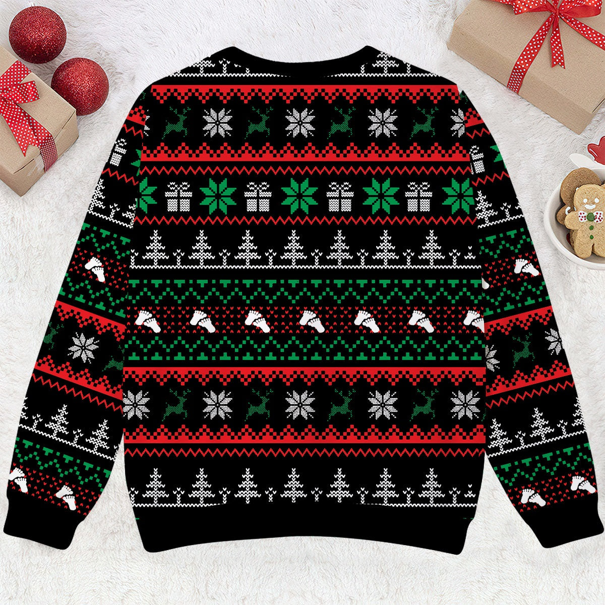 I Believe In Bigfoot  Christmas - Funny Ugly Christmas Sweater