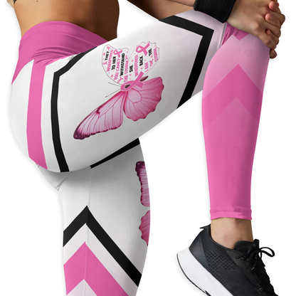 I'm Back The Storm - Combo Legging Breast Cancer Awareness