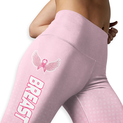Fight Like A Queen - Combo Legging Breast Cancer Awareness