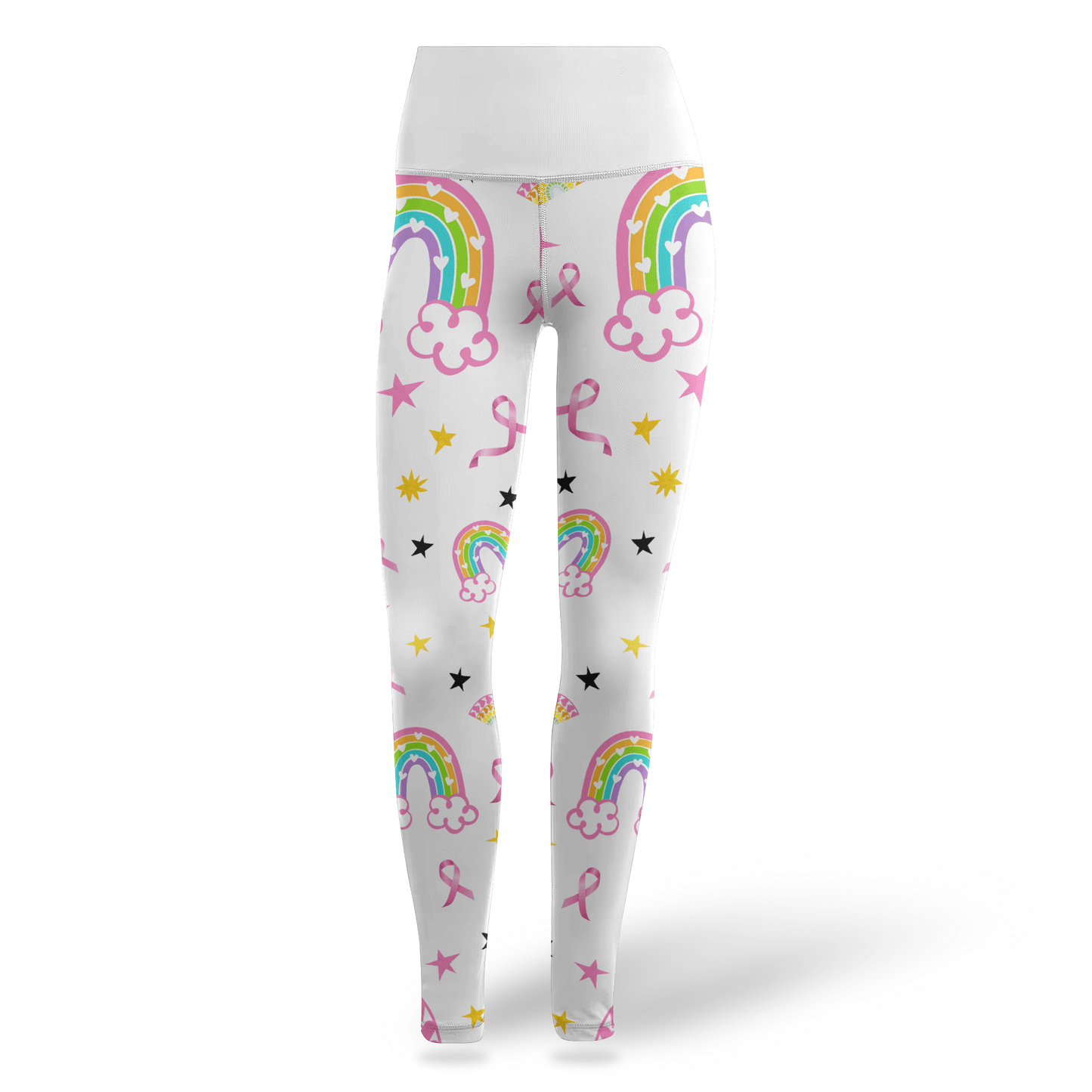 Dear Cancer, You Pick The Wrong Bitch -  Combo Legging Breast Cancer Awareness