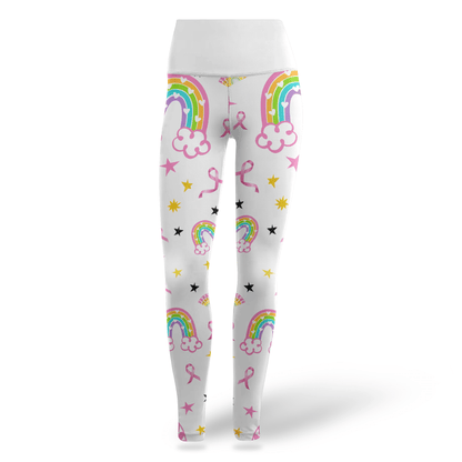 Dear Cancer, You Pick The Wrong Bitch -  Combo Legging Breast Cancer Awareness
