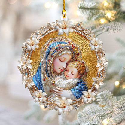 Bestchoo 2D Acrylic Ornament - Holy Embrace
