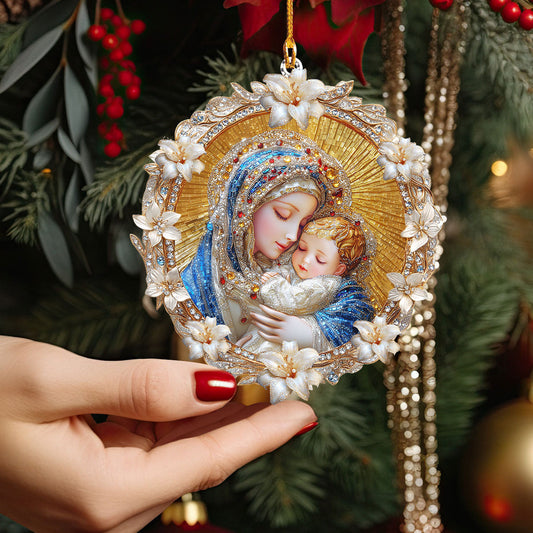 Bestchoo 2D Acrylic Ornament - Holy Embrace