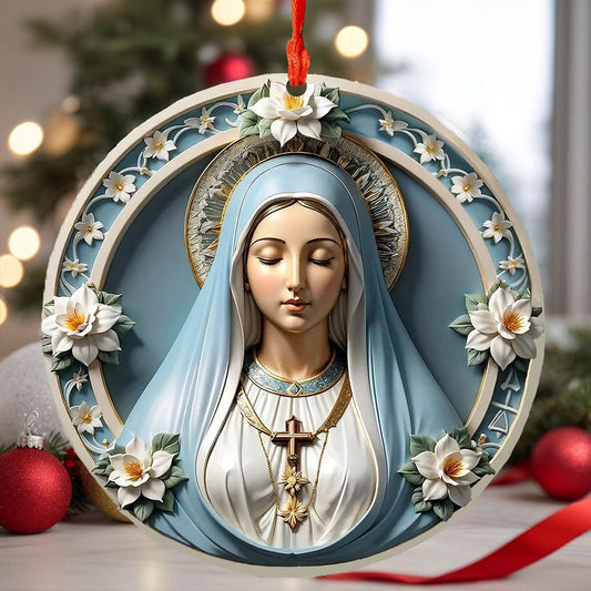 Bestchoo 2D Acrylic Ornament Holy Grace Virgin Mary