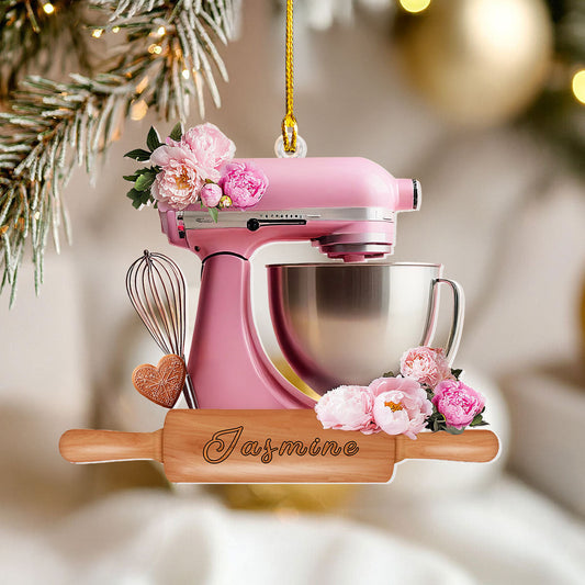 Bestchoo Personalized 2D Acrylic Ornament Bloom Bakery