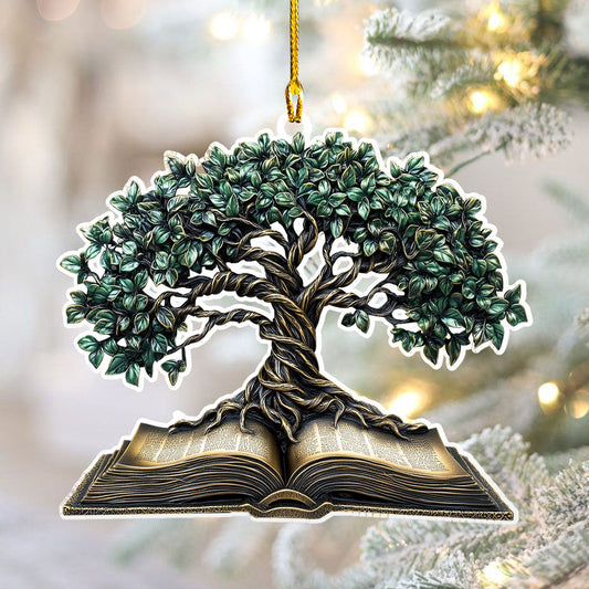 Bestchoo 2D Acrylic Ornament - Tree of Knowledge & Life