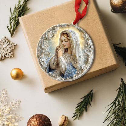 Bestchoo 2D Acrylic Ornament - Blessed Virgin Mary Rosary