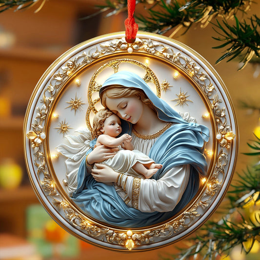 Bestchoo 2D Acrylic Ornament Holy Mother of Light