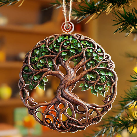 Bestchoo 2D Acrylic Ornament Evergreen Spirit
