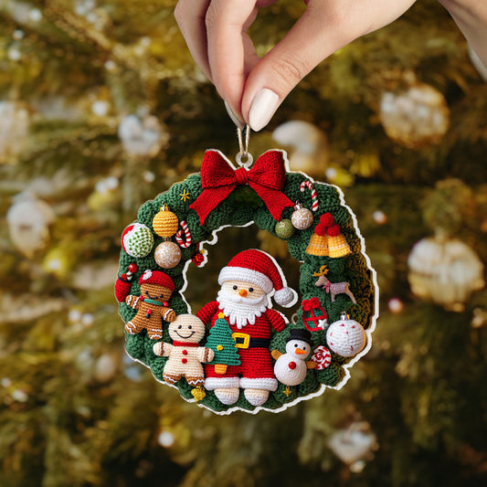 Bestchoo Acrylic Ornament Christmas Knitting